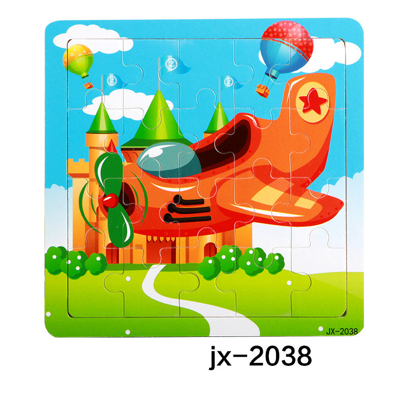 20pcs Wooden Puzzle