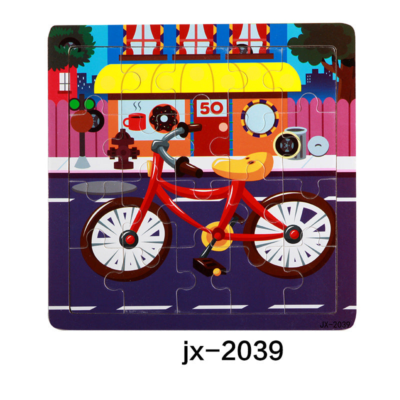 20pcs Wooden Puzzle