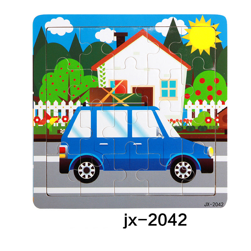 20pcs Wooden Puzzle