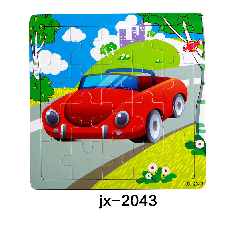 20pcs Wooden Puzzle