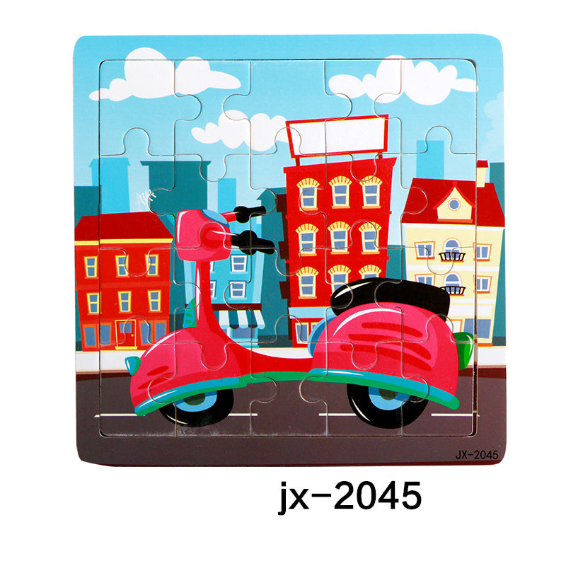 20pcs Wooden Puzzle