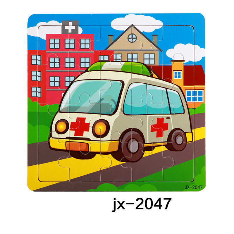 20pcs Wooden Puzzle
