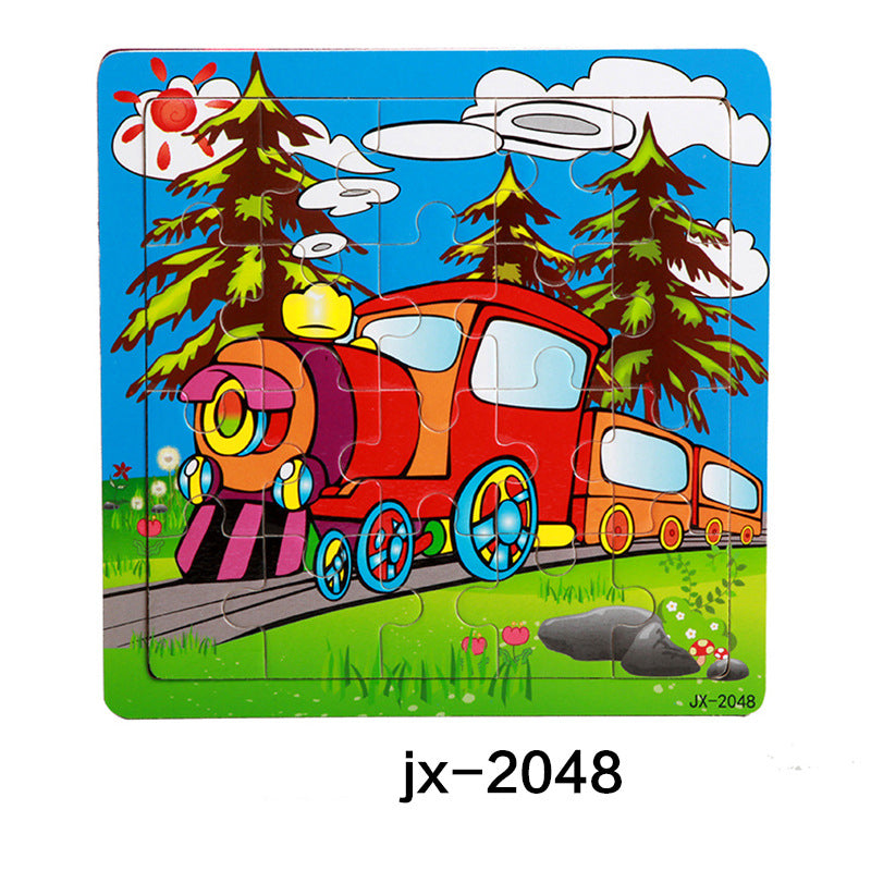 20pcs Wooden Puzzle