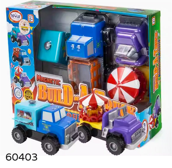 Magnetic Build-A-Truck