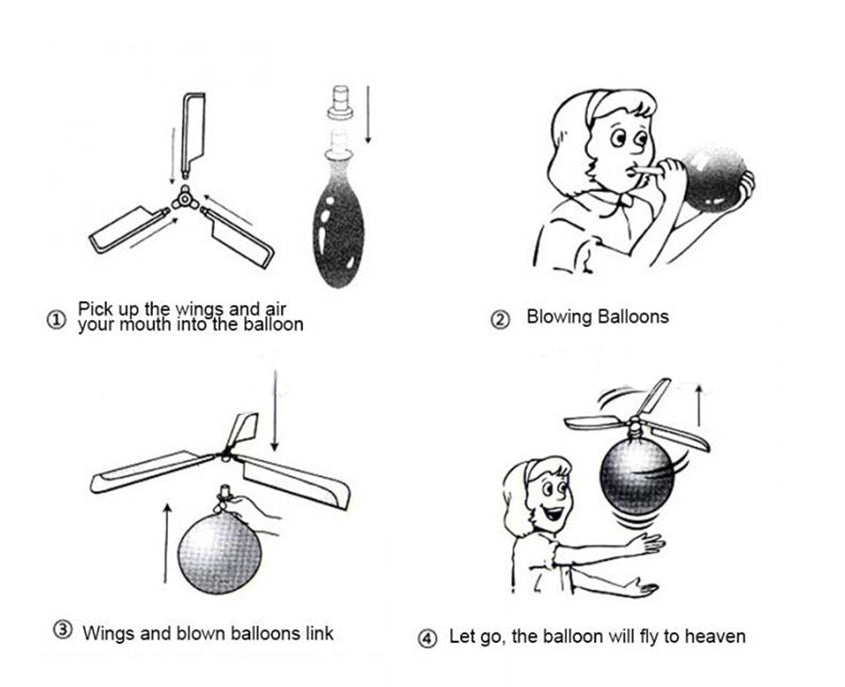 HOTOY Balloon Helicopter