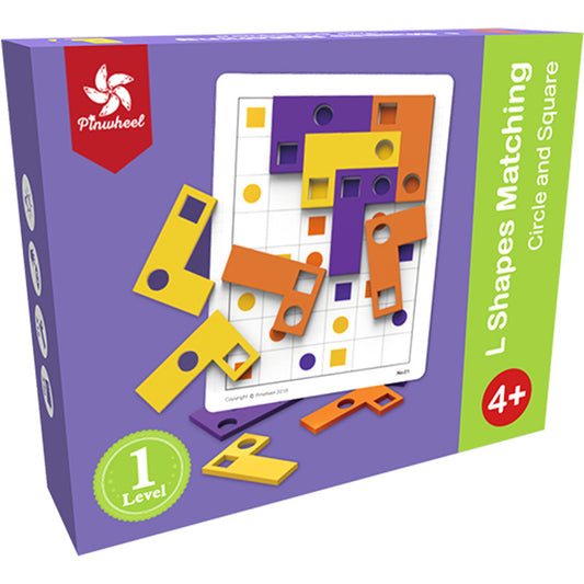 Pinwheel - L Shapes Matching (Level 1)