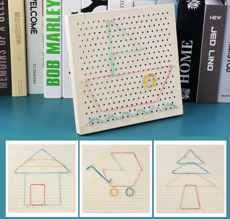 3 in 1 Mushroom pin puzzle game (small)