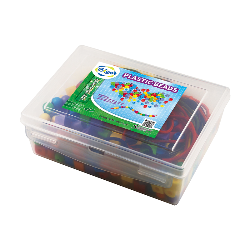 PLASTIC BEADS (w- Card)