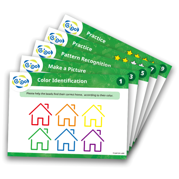 PLASTIC BEADS (w- Card)