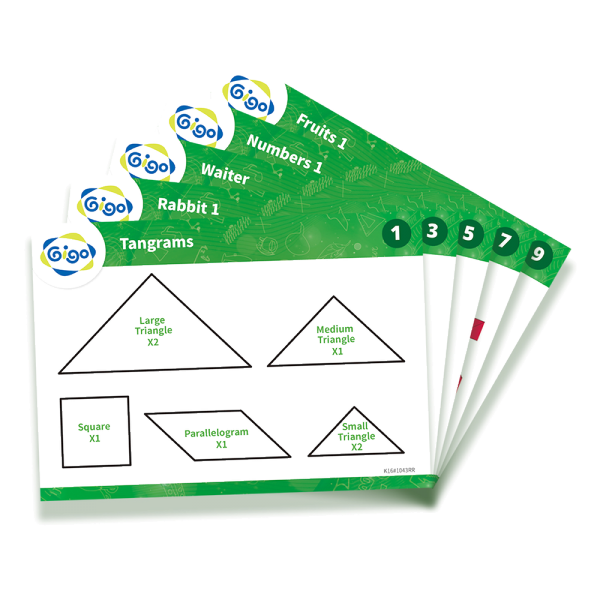 PLASTIC TANGRAM (w- Card)