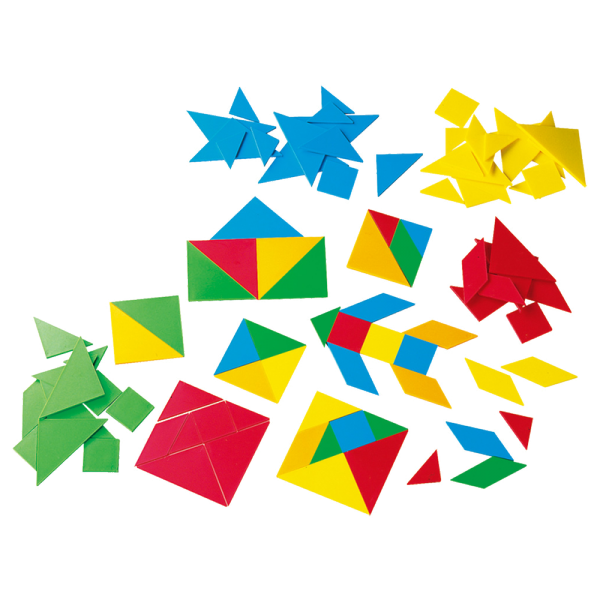 PLASTIC TANGRAM (w- Card)