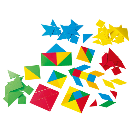 塑膠七巧板（附卡）