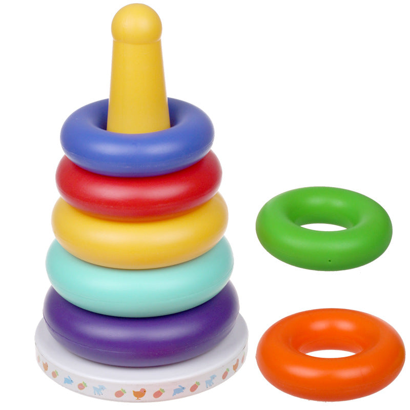 Music Rainbow Stacking Rings Tumbler