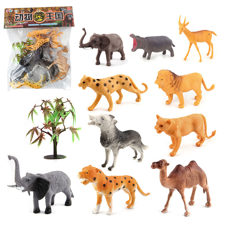 5" and 3" Large Animal Kingdom (6+4 Wild Animals)