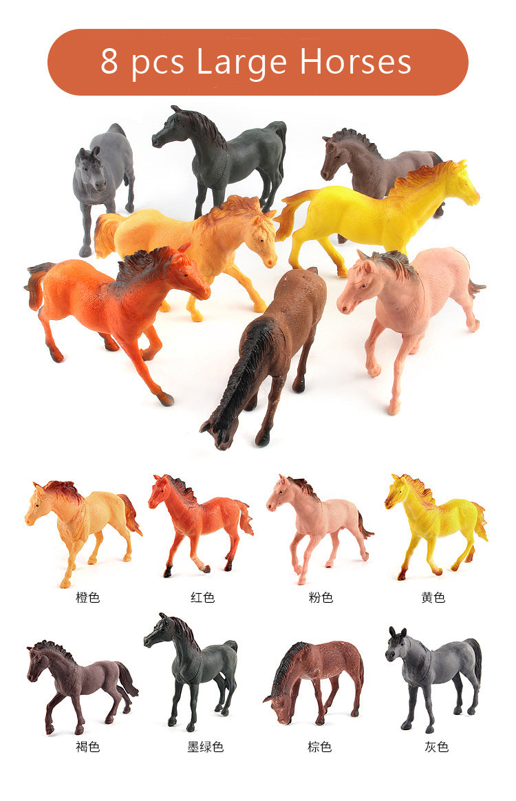 動物王國-8匹大馬