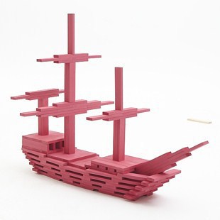 CitiBlocs 50-Piece Hot-Colored Building Blocks