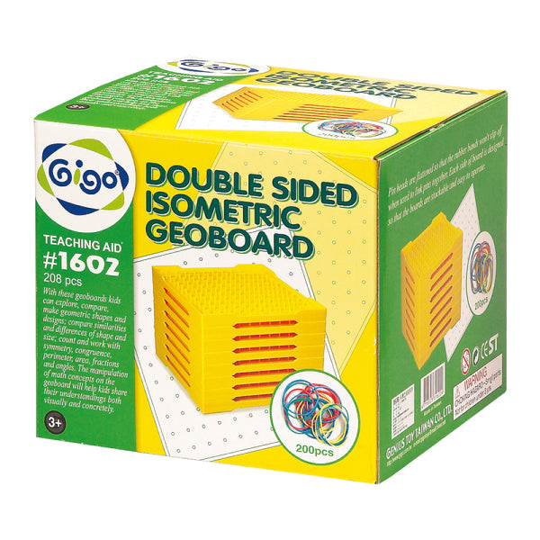 DOUBLE SIDED ISOMETRIC GEOBOARD 11*11