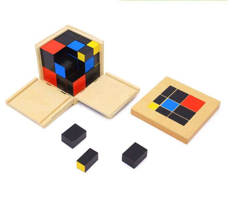 Montessori Trinomial Cube