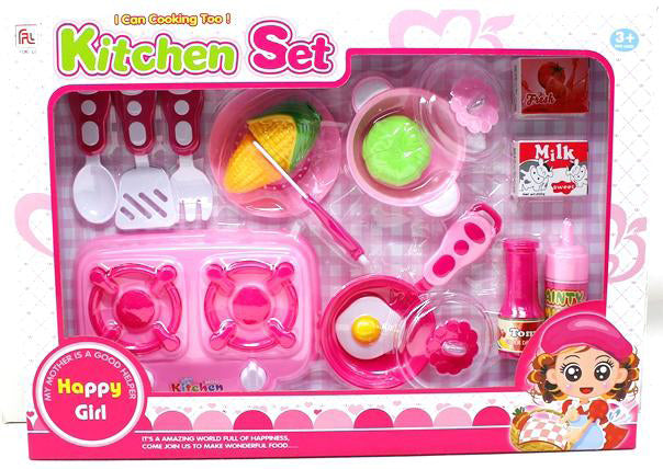 Funny Food Kitchen Set