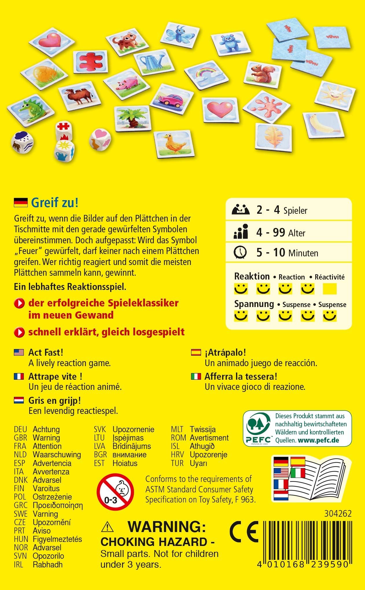 HABA - Greif zu! Game