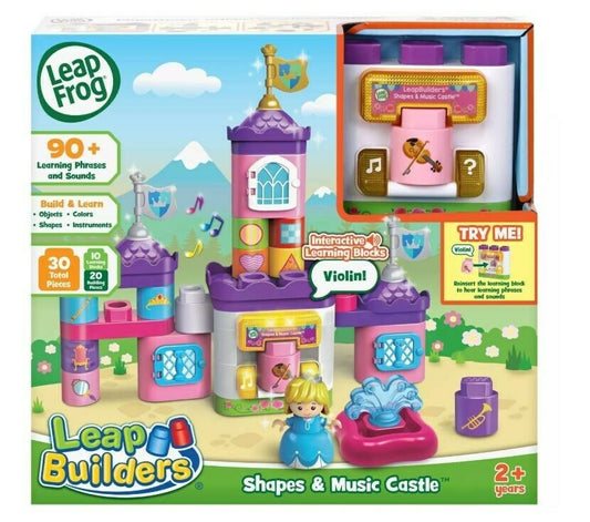 LeapBuilders® Shapes & Music Castle