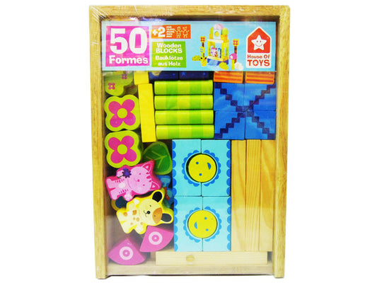 50 Wooden Blocks