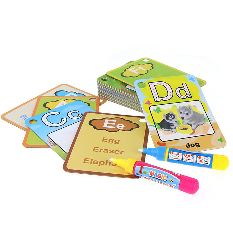 Water Magic Word Cards - Alphabet