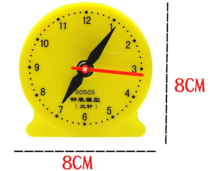 Learn To Tell Time Clock Model (3 Hand)