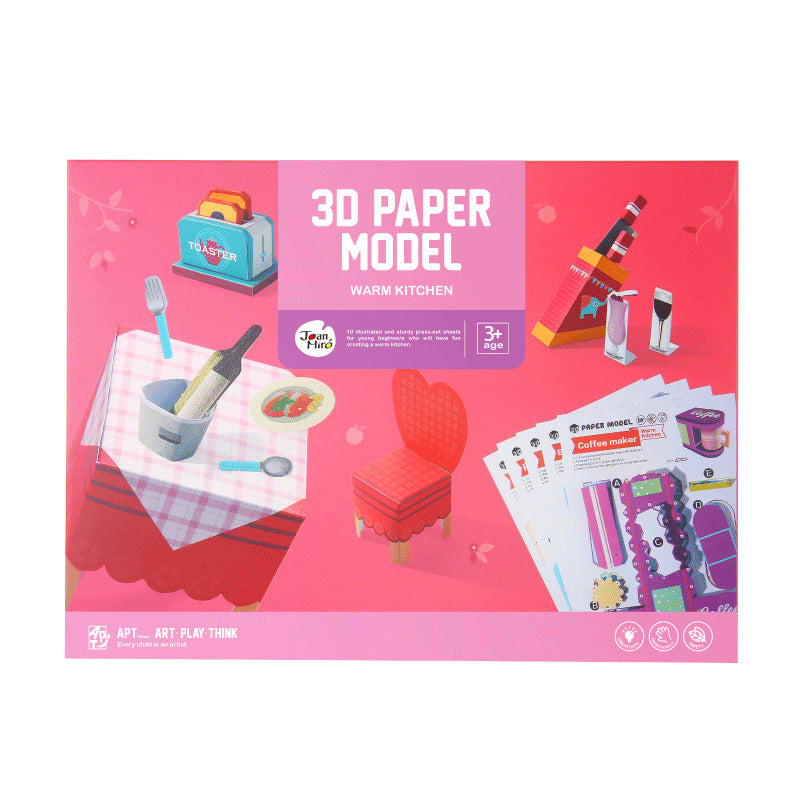 Joan Miro 3D-Paper Model