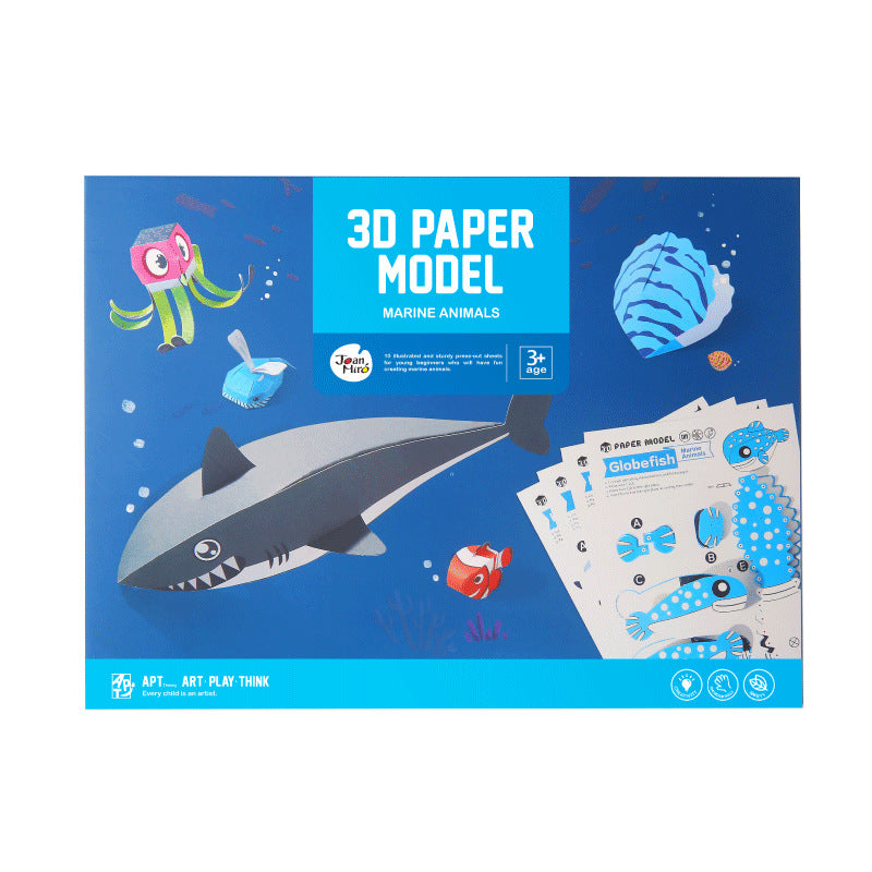 Joan Miro 3D-Paper Model