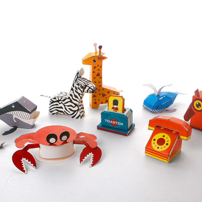 Joan Miro 3D-Paper Model