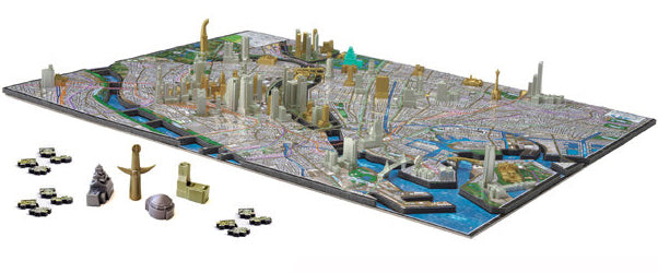 4D Cityscape Time Puzzle - Osaka