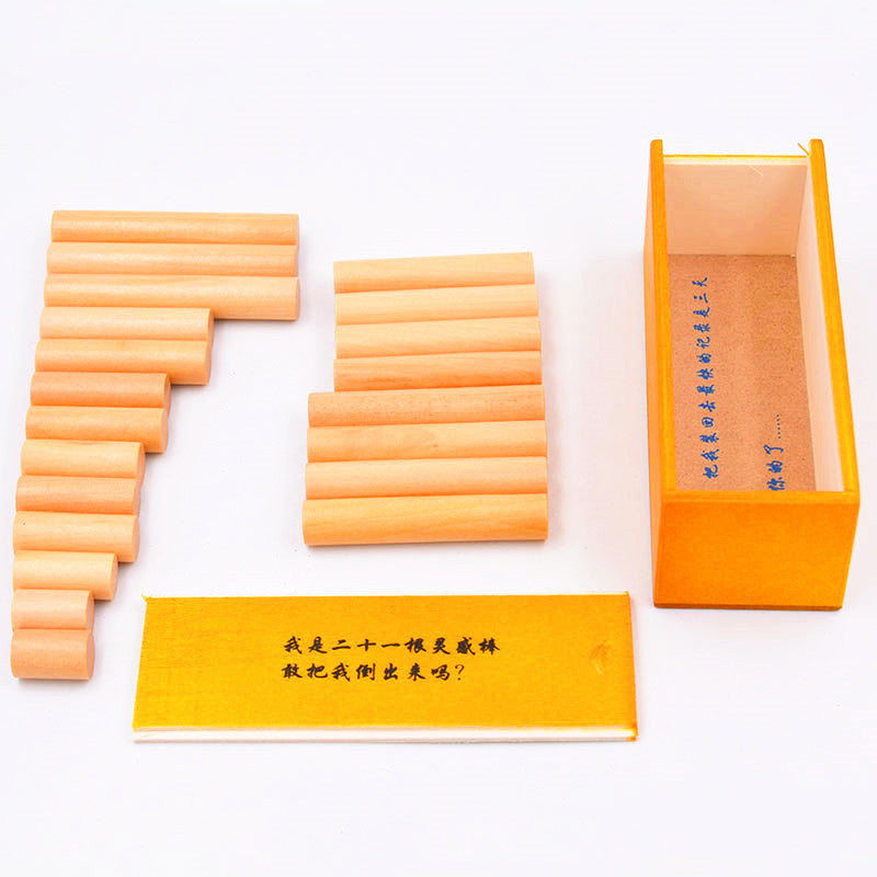 21 pieces of Inspiration wood pieces