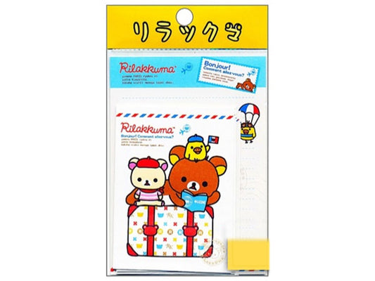 Rilakkuma Letter Set - Paris