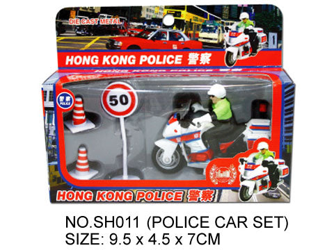 Hong Kong Transportation -  Police Motor Bike