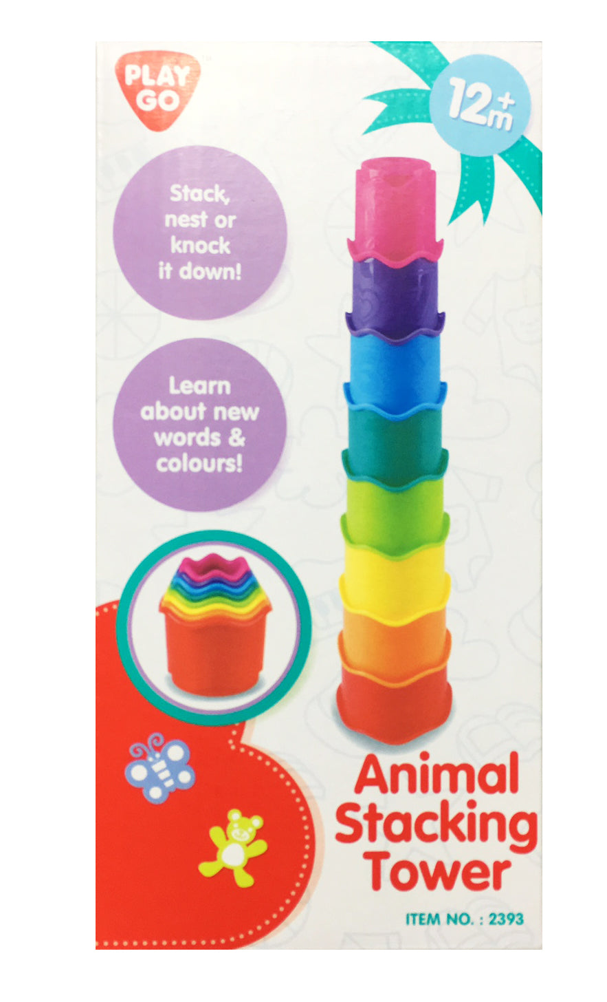 PLAYGO - Animal Stacking Tower