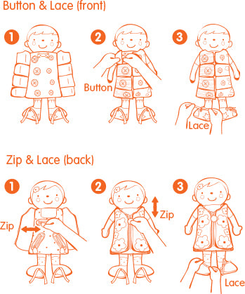 2 In 1 Dress Up Doll