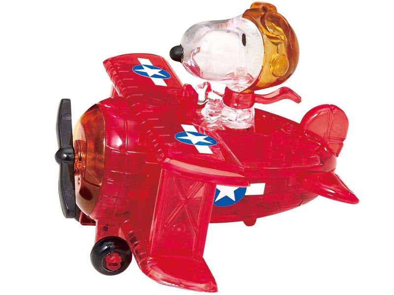 3D Crystal Puzzle - Peanuts Snoopy Flying Ace