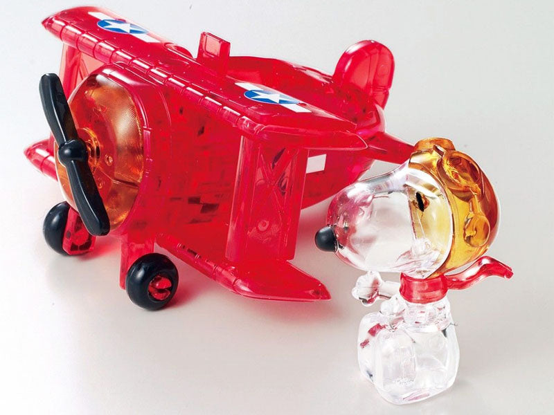 3D Crystal Puzzle - Peanuts Snoopy Flying Ace