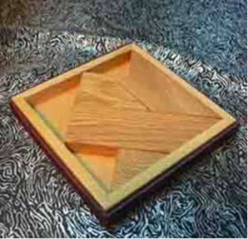 Wood Puzzle - Four-pieces (HQ)