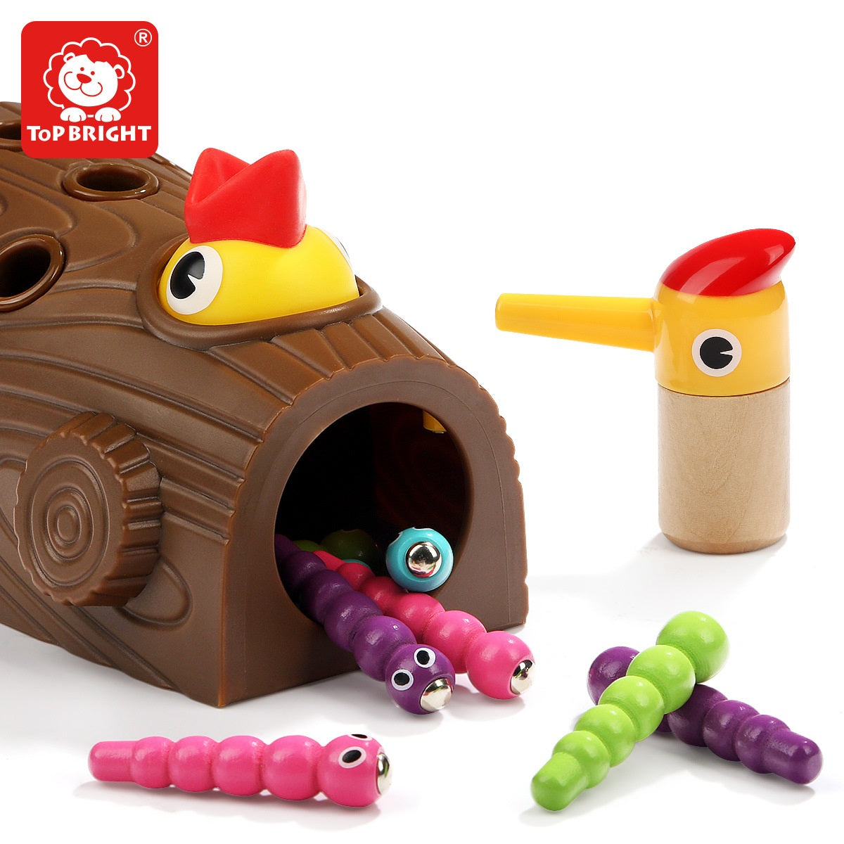 Top Bright - Woodpecker Insect Catching Game