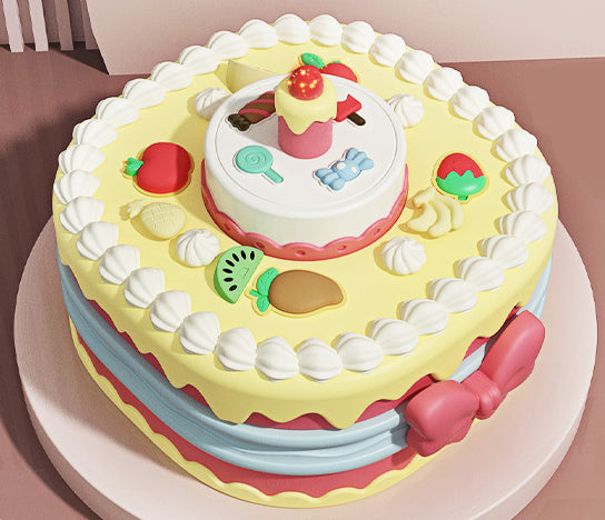 Mini Birthday Cake Clay Machine with music