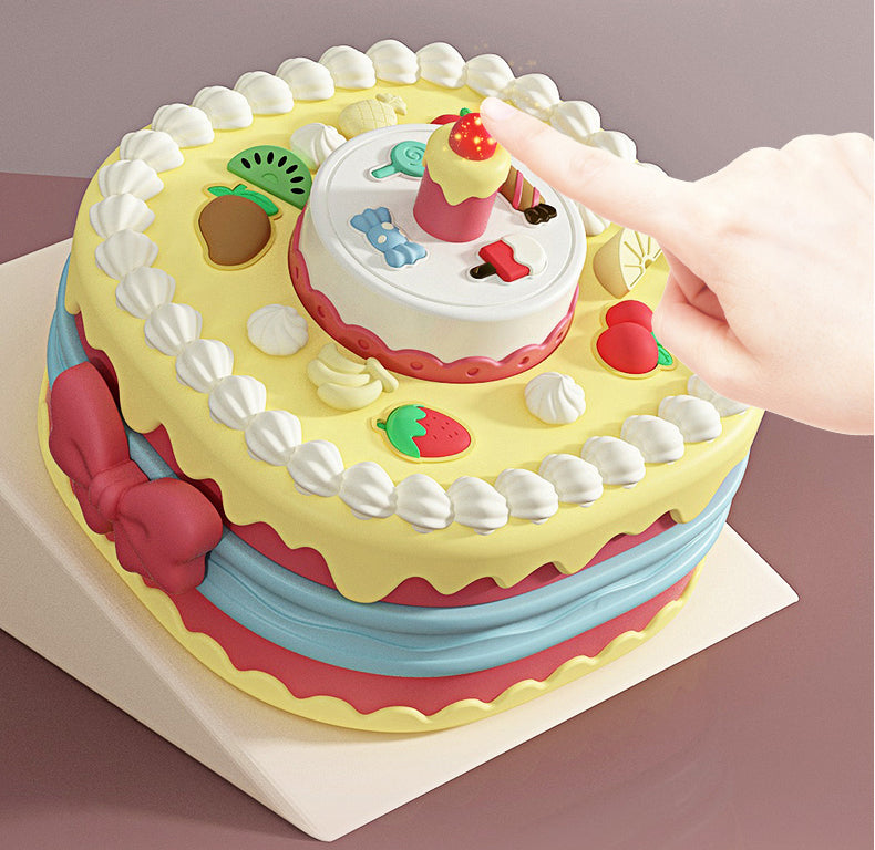 Mini Birthday Cake Clay Machine with music