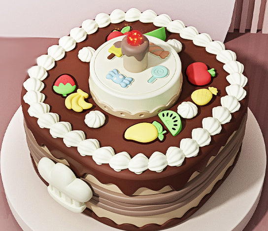 Mini Birthday Cake Clay Machine with music