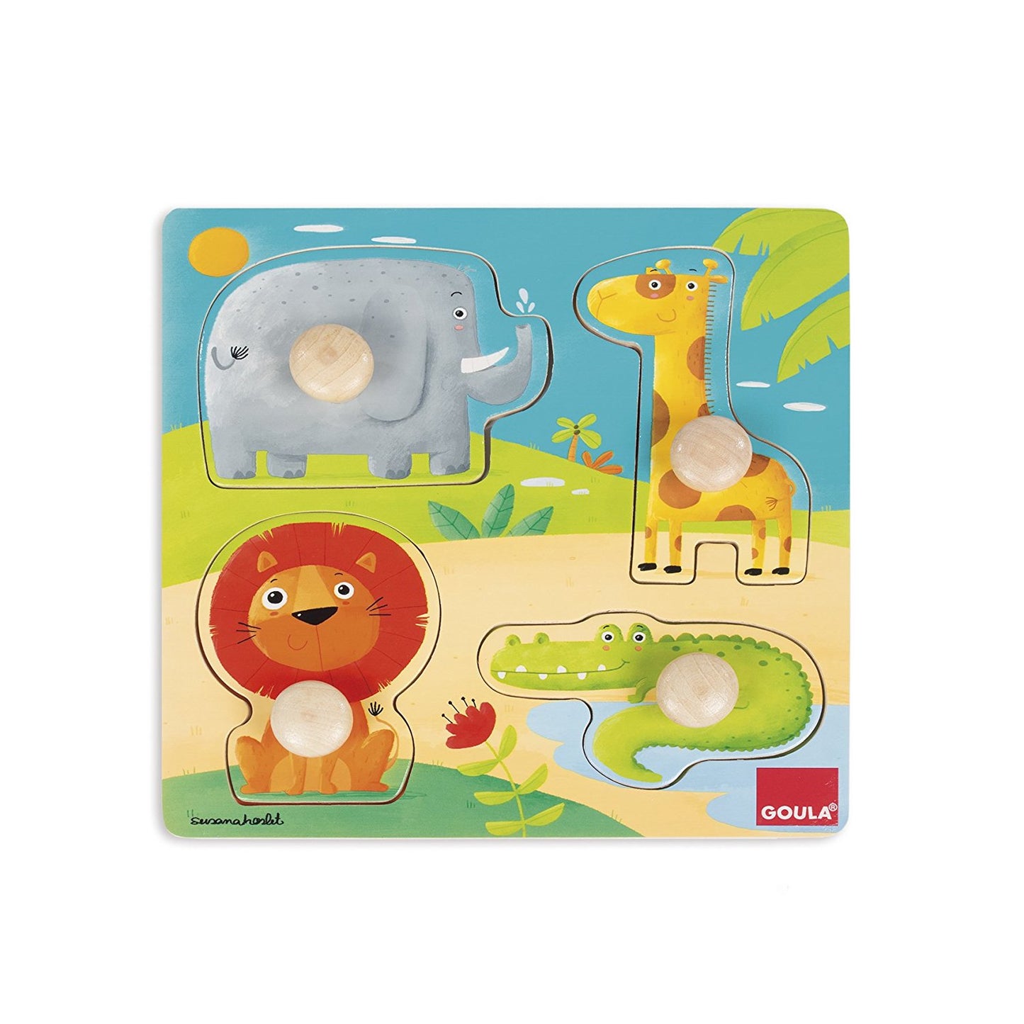 Goula - Puzzle Animals