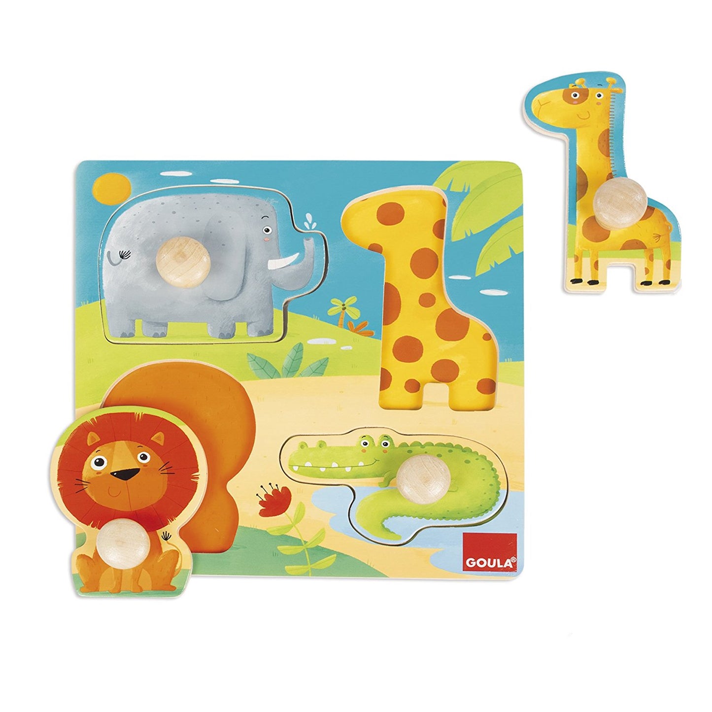 Goula - Puzzle Animals
