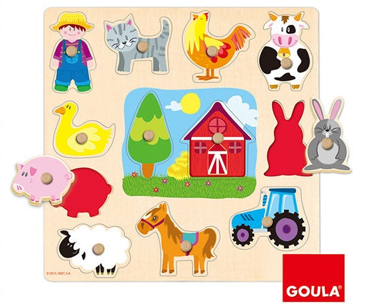 Goula - 農場動物拼圖