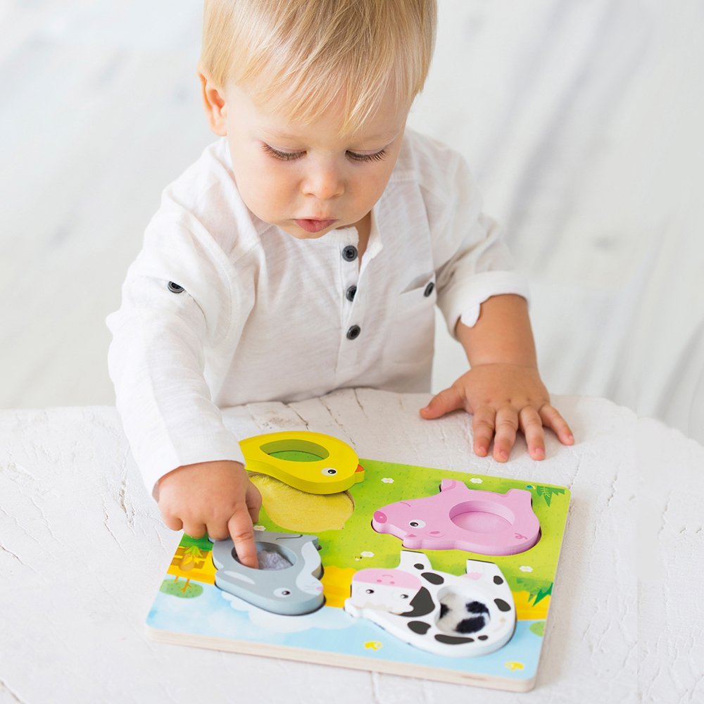 Goula - Farm Animals Tactle Puzzle