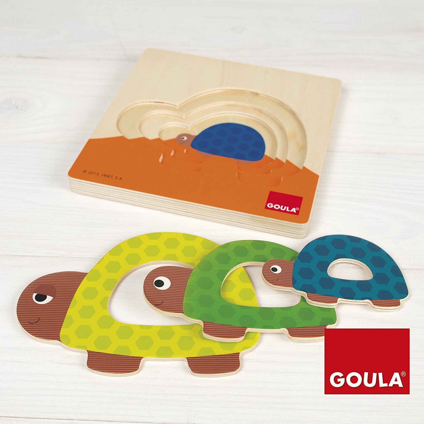 Goula - Decreasing Puzzle Turtle