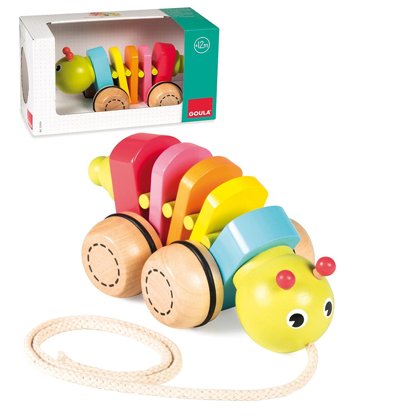 Goula - Pull Along Caterpillar